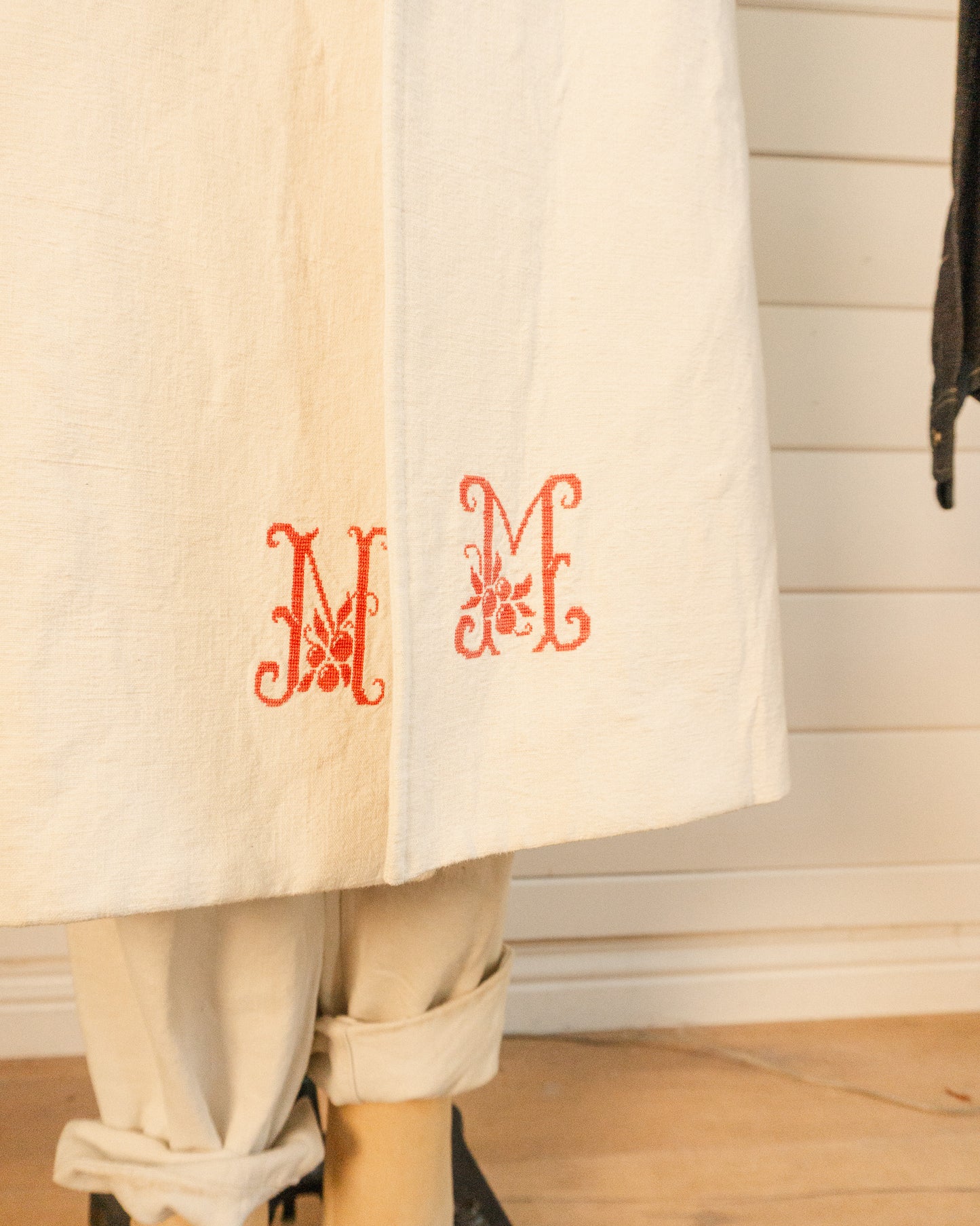 Trousseau Linen Coat - M