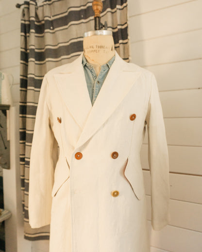 Trousseau Linen Coat - M