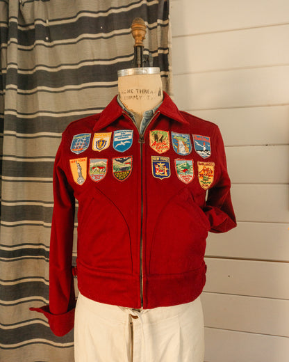 Wool Patch Jacket - S/M