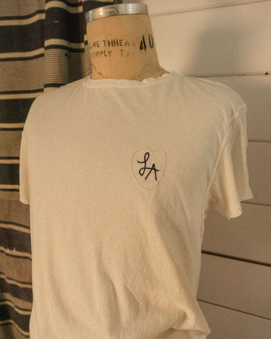 LA Embroidery Tee - L