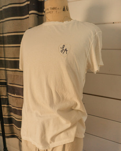 LA Embroidery Tee - L