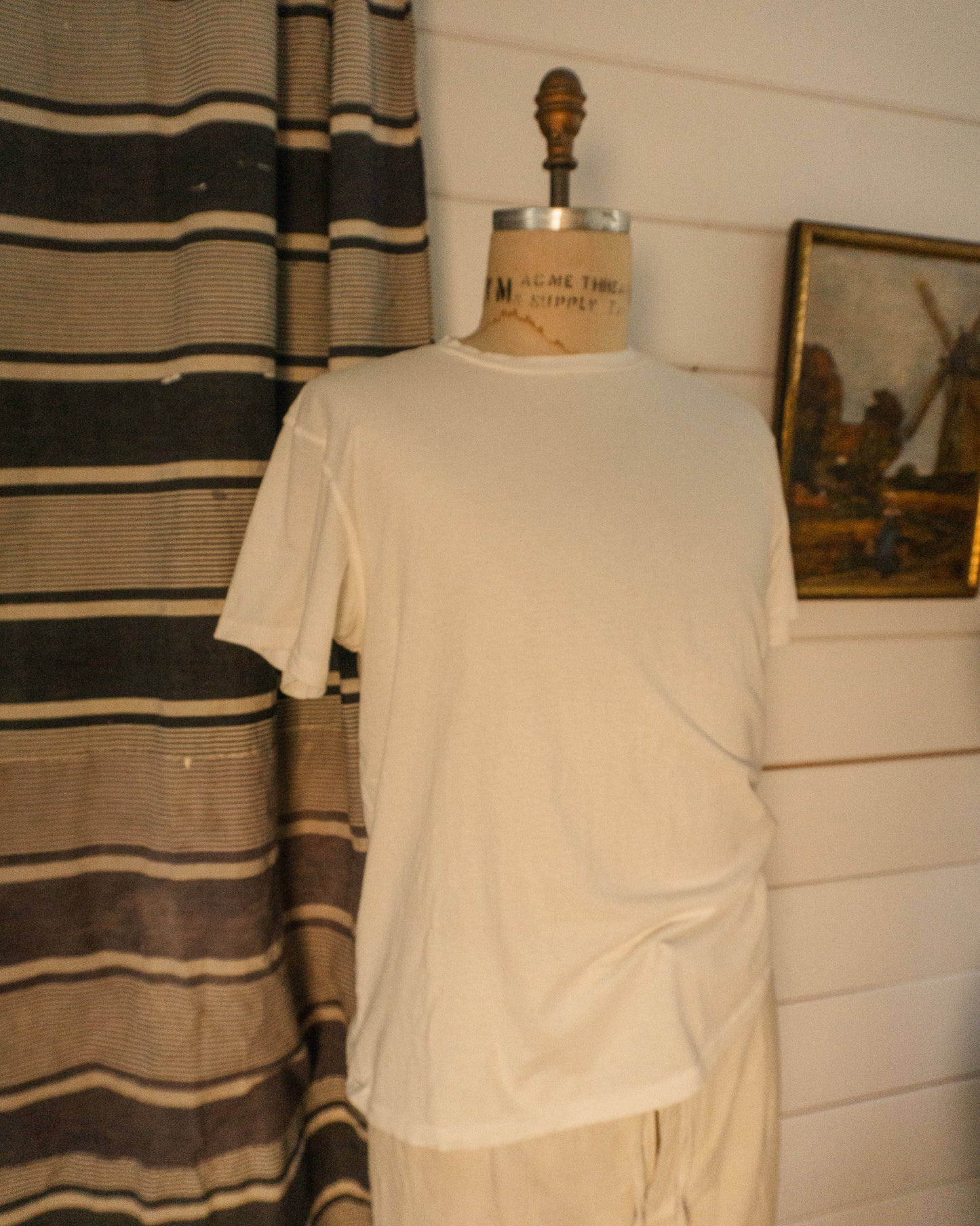 White Tee