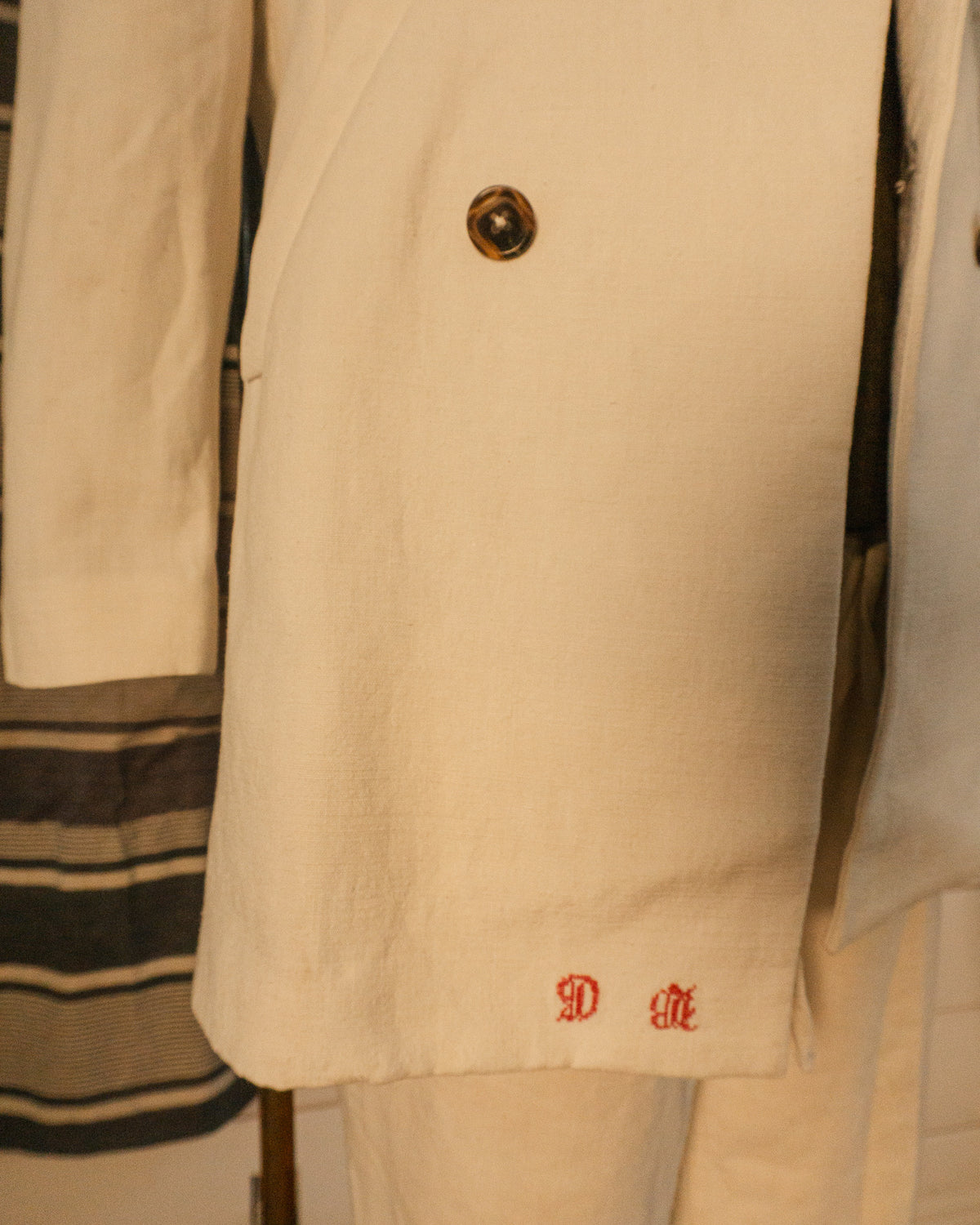 Trousseau Linen Coat - M