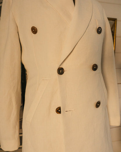 Trousseau Linen Coat - M