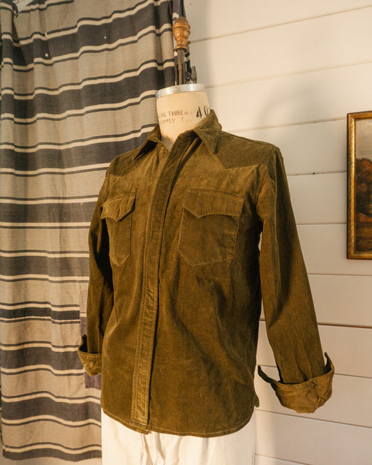 Cord Western Shirt - M