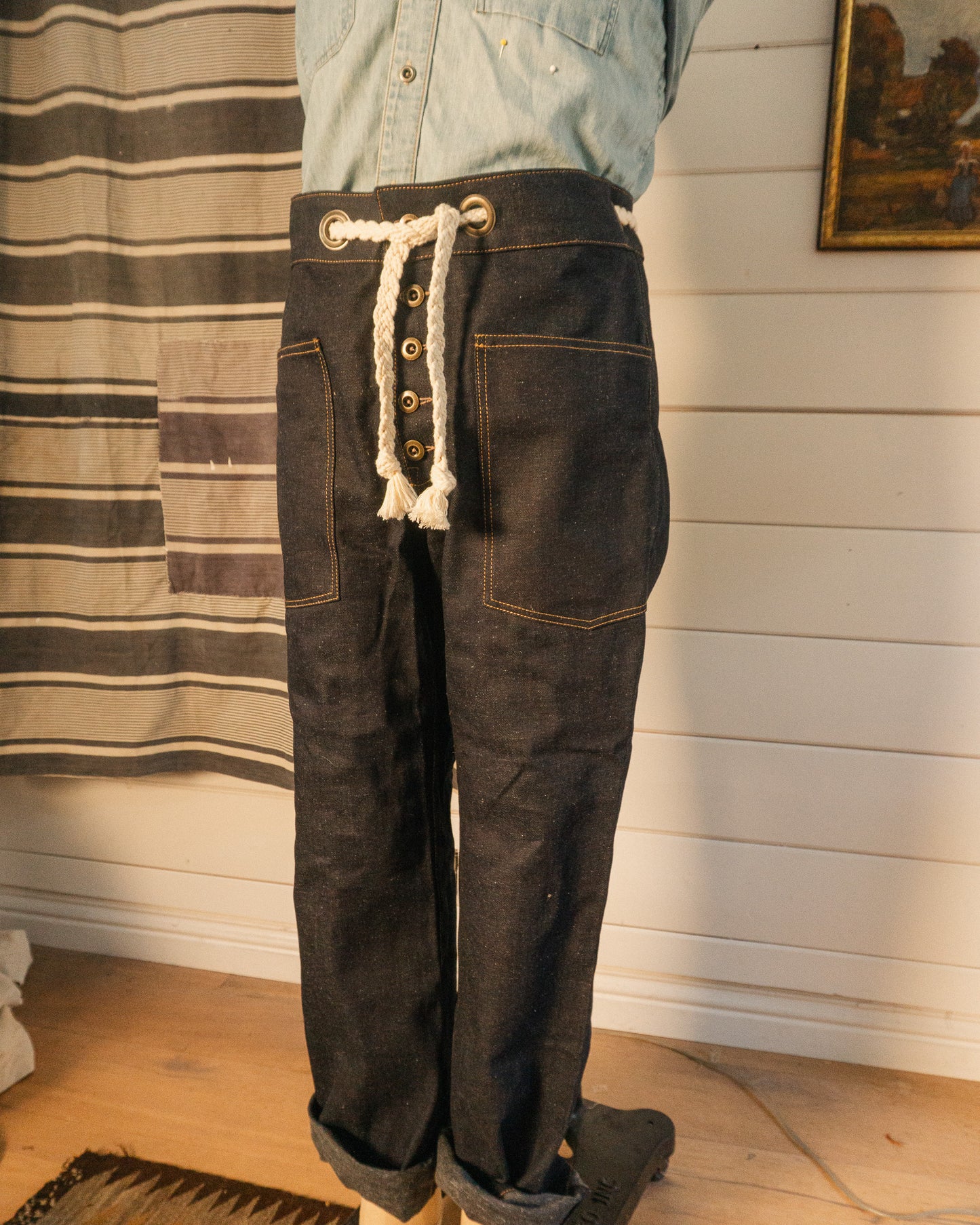 Denim Pant - M/L