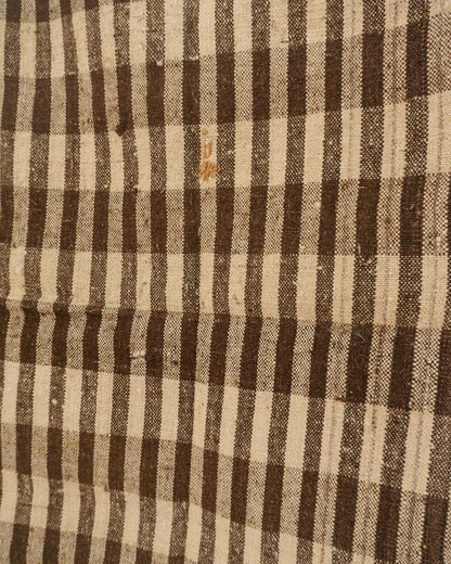 19th-Century European Hemp Grain Sack 07