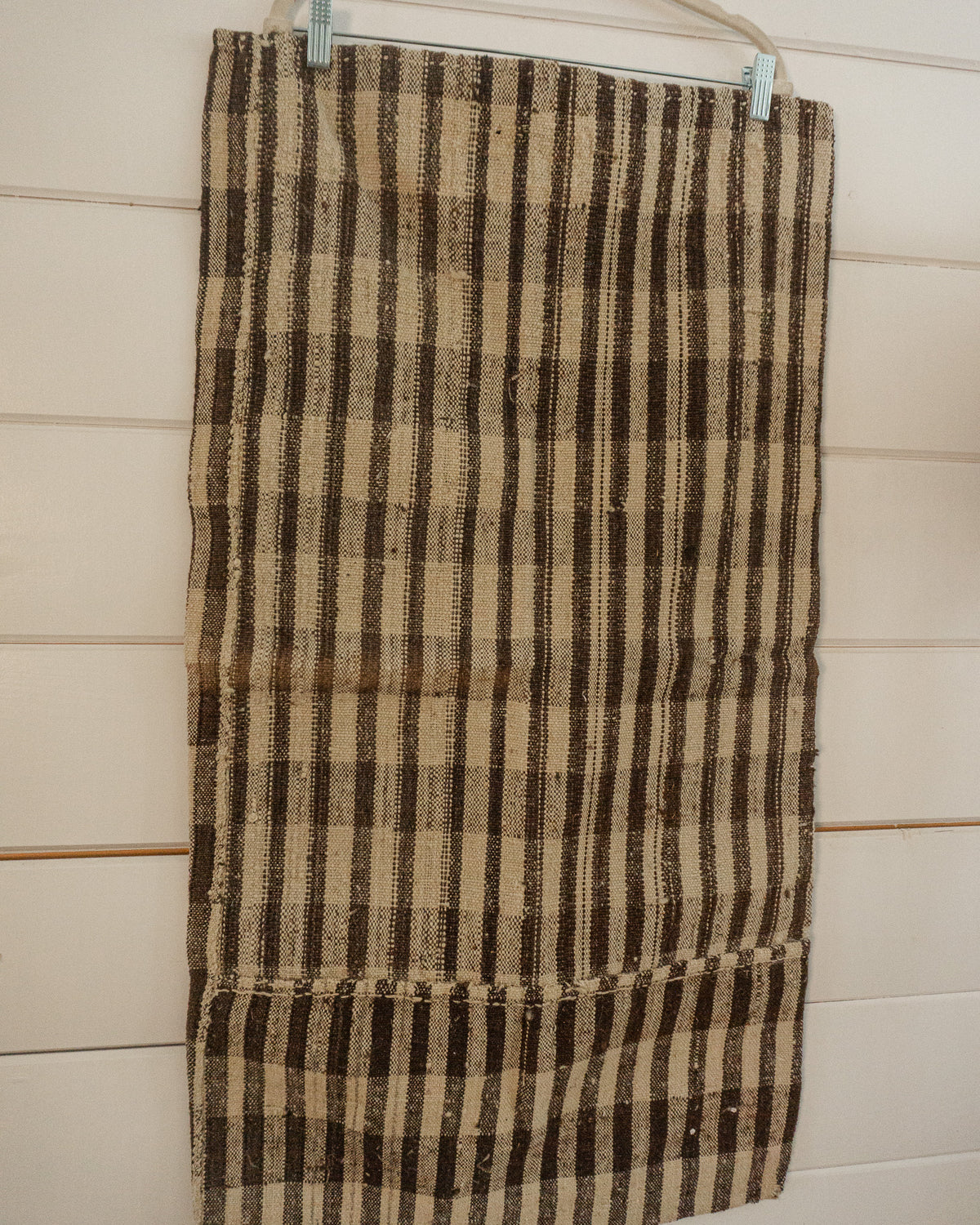 19th-Century European Hemp Grain Sack 07