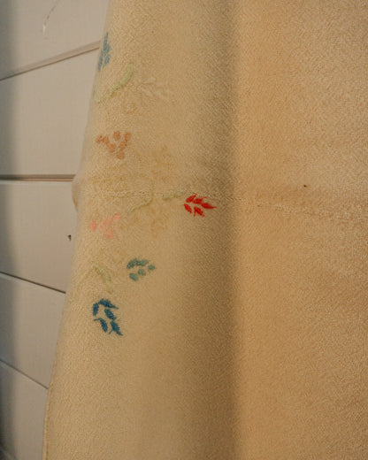 Wool Embroidered Blanket