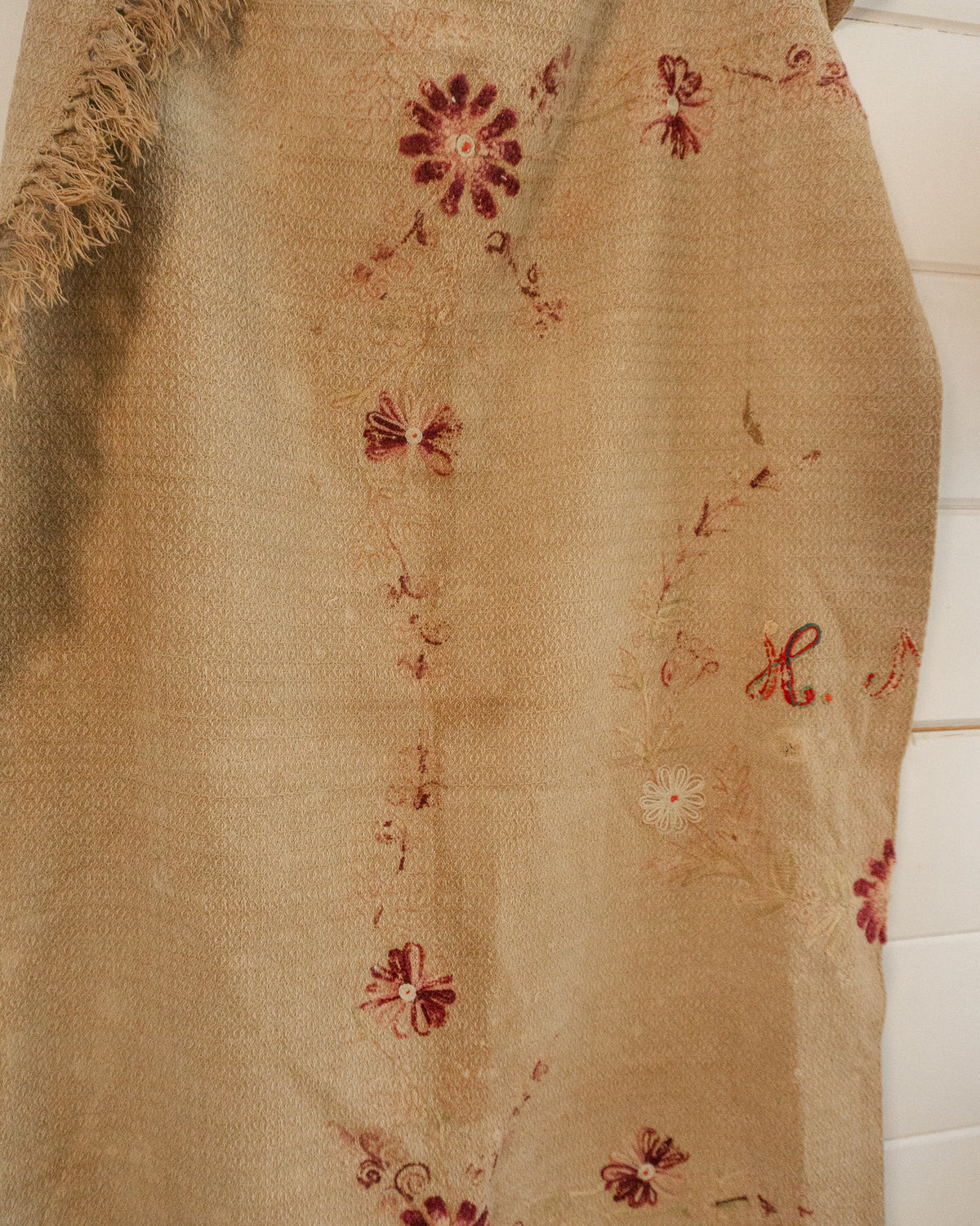 Wool Embroidered Blanket