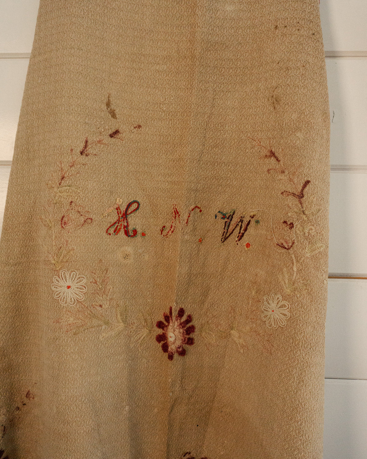 Wool Embroidered Blanket