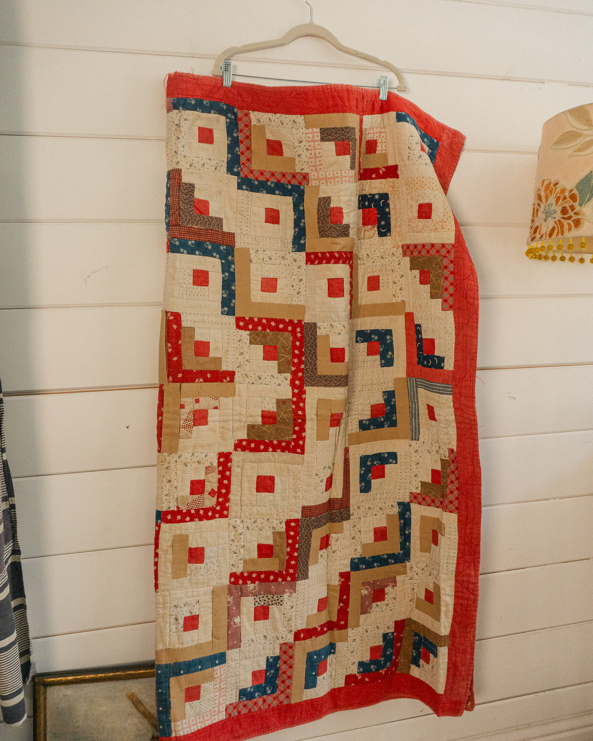 Early American Log Cabin Quilt