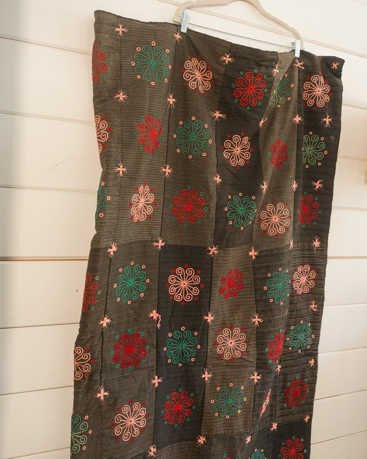 Wool Embroidered Quilt