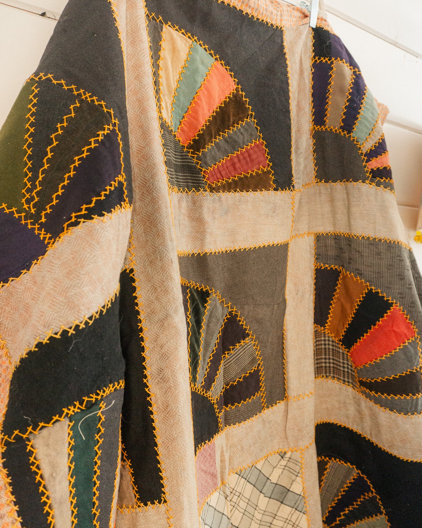 Vintage Fan Quilt Top