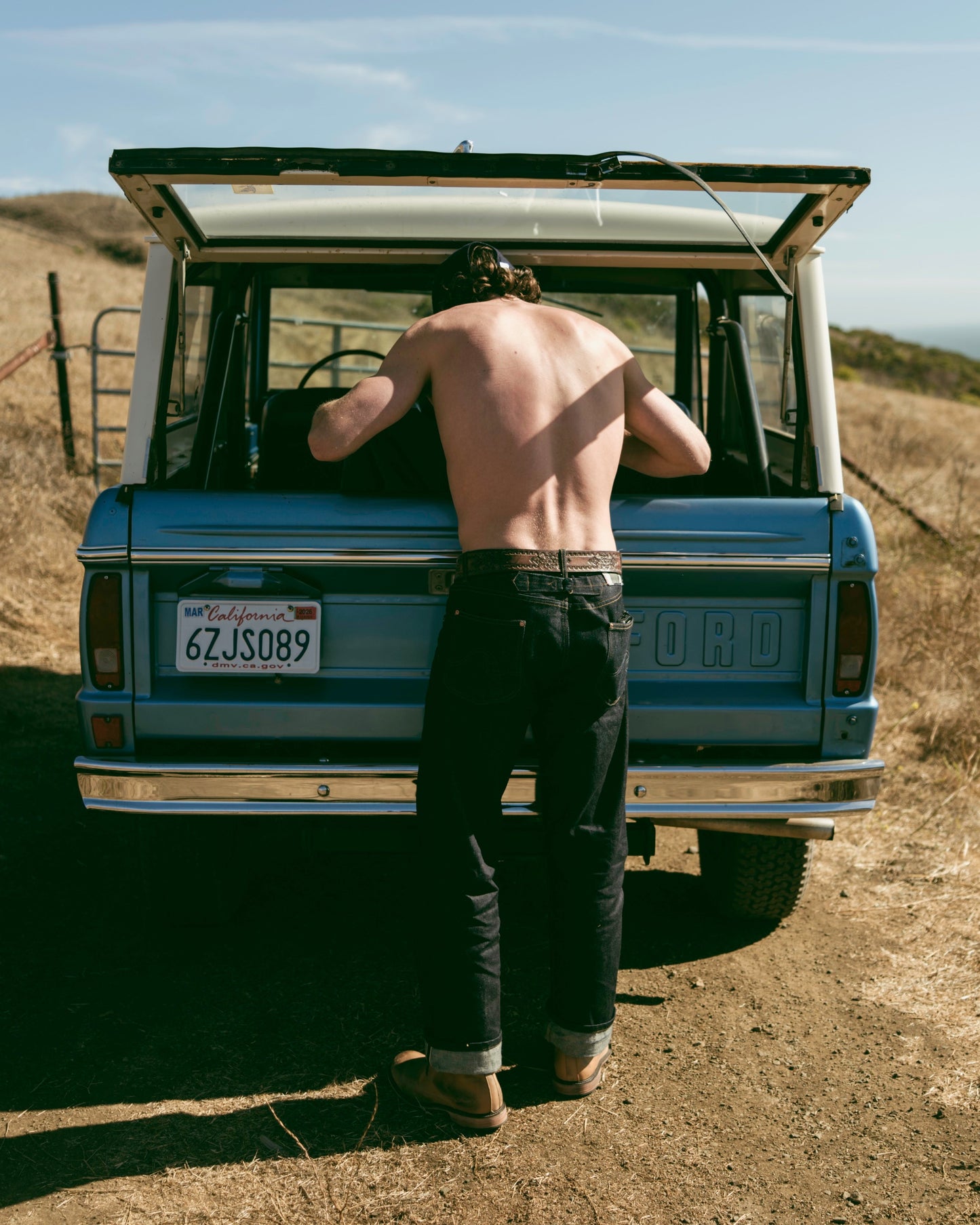 Vintage 5-Pocket Buckleback Jeans