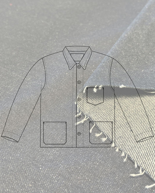 Fabric Ad-on: Japanese Denim (2.5 yards)