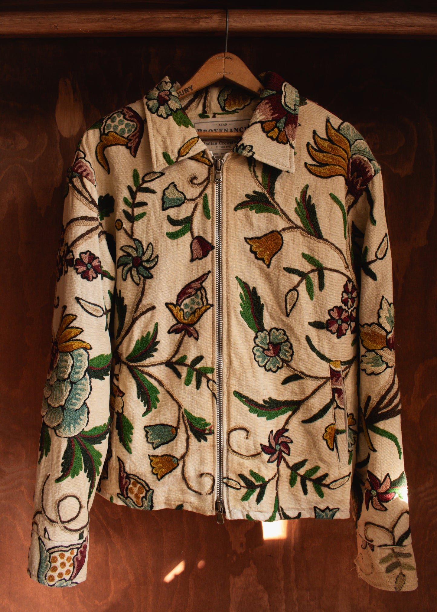 C. 1920 Indian Crewelwork Jacket