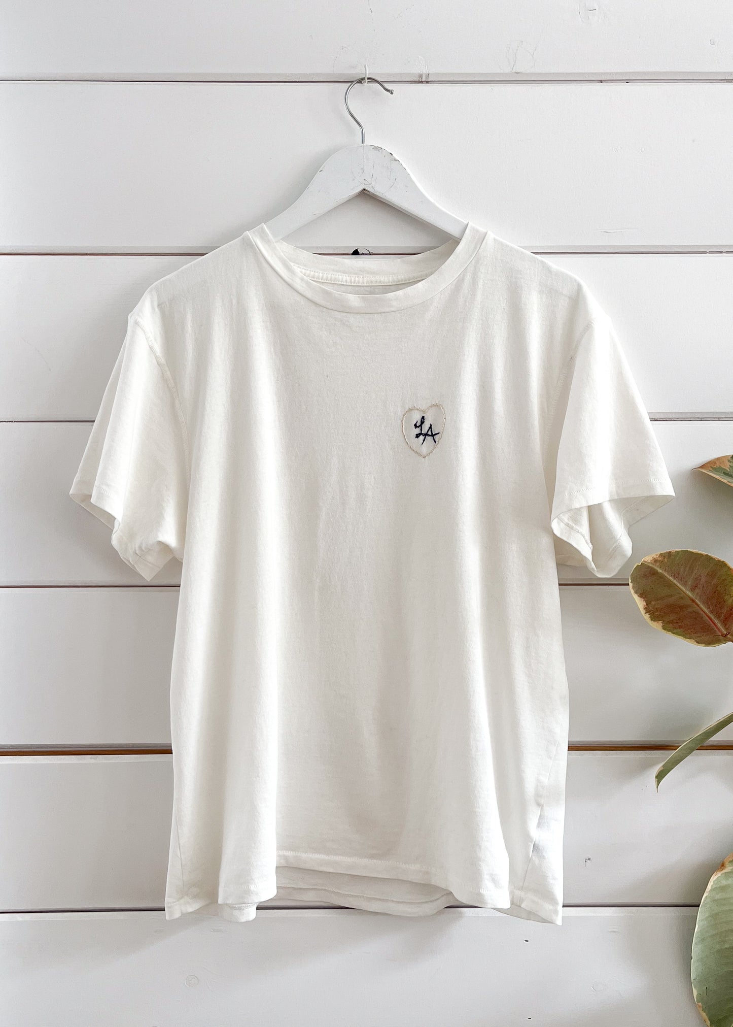 "LA" Embroidery Tee