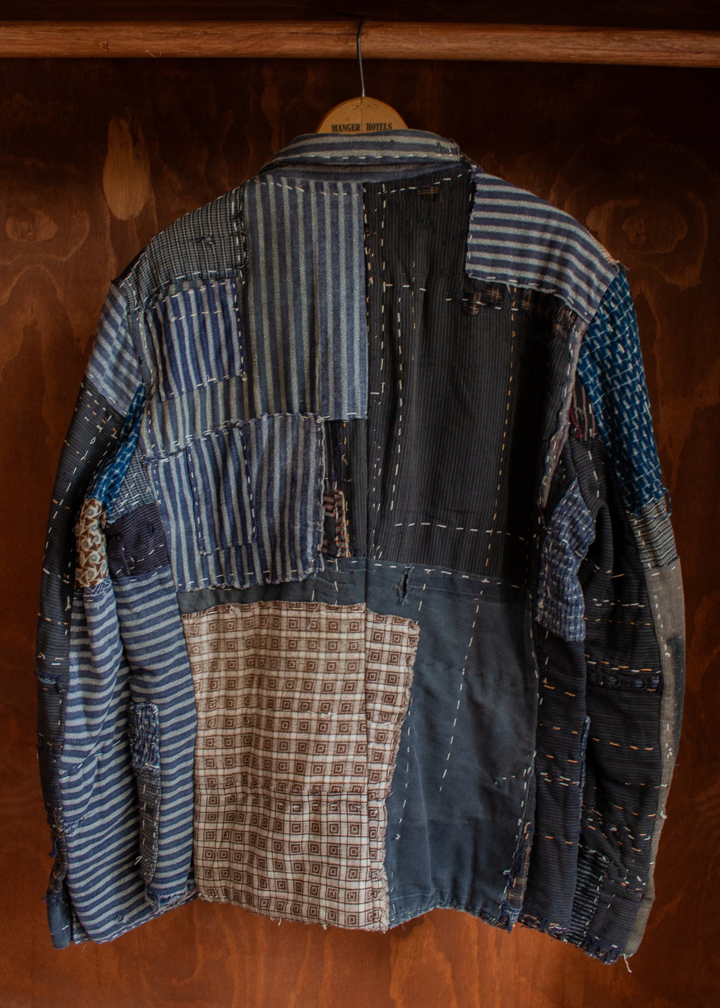 18th-Century Japanese Futonji Jacket (Medium)