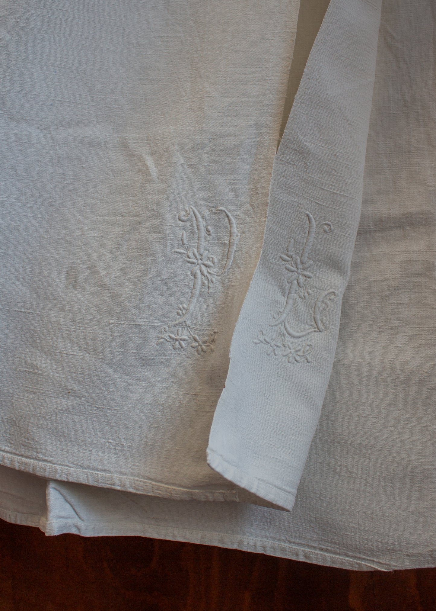 C. 1880 Trousseau Linen Coat