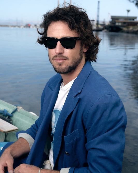 Japanese Linen DB Jacket - M