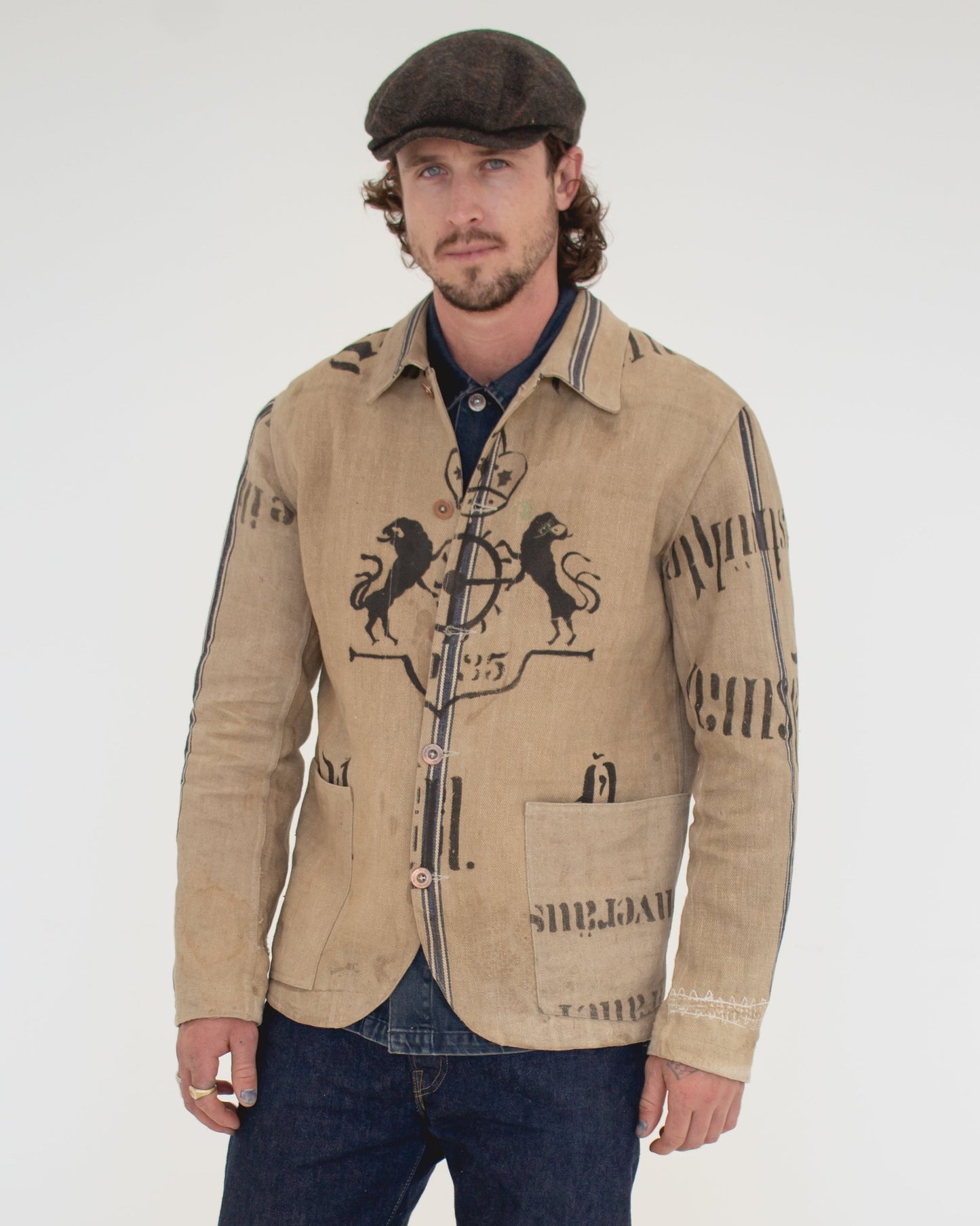 German Grain Sack Jacket - M