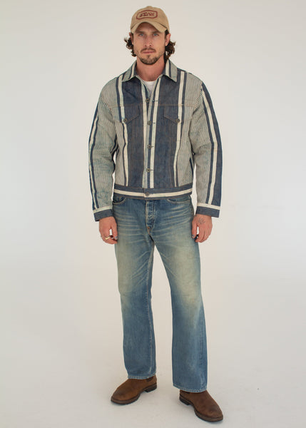 smeg様 SUMMER FRENCH COLLAR JEAN JACKET C. 1820 