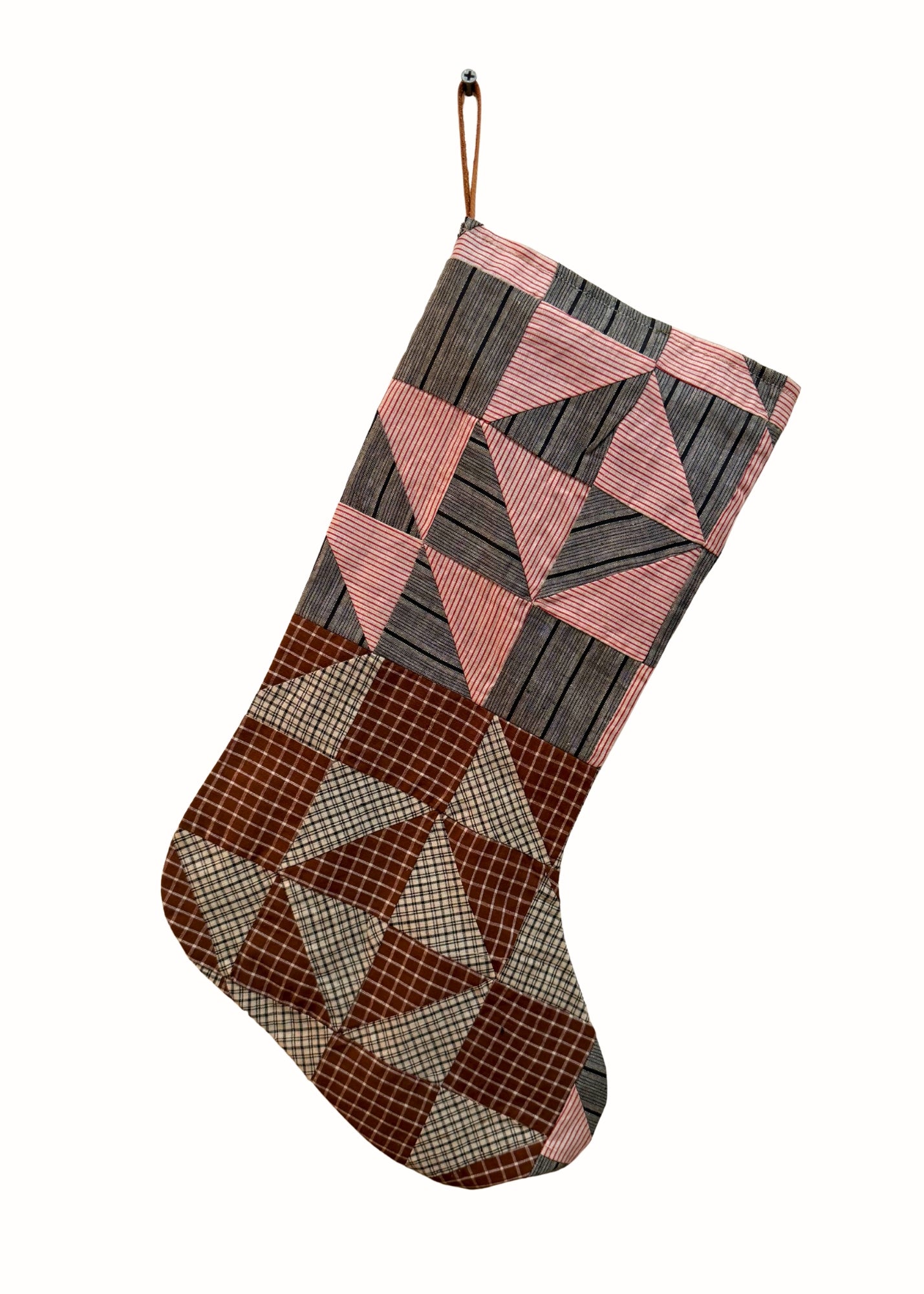 Patchwork Quilt Topper Stocking