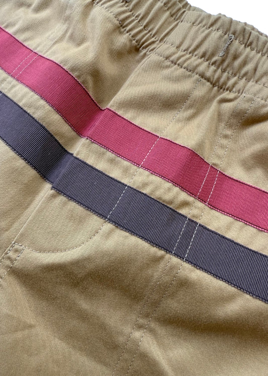 Gros Grain Trim Walking Shorts (32)