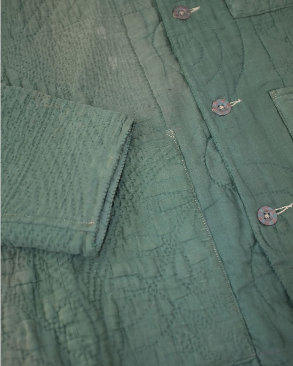 Wholecloth Quilt Jacket - M