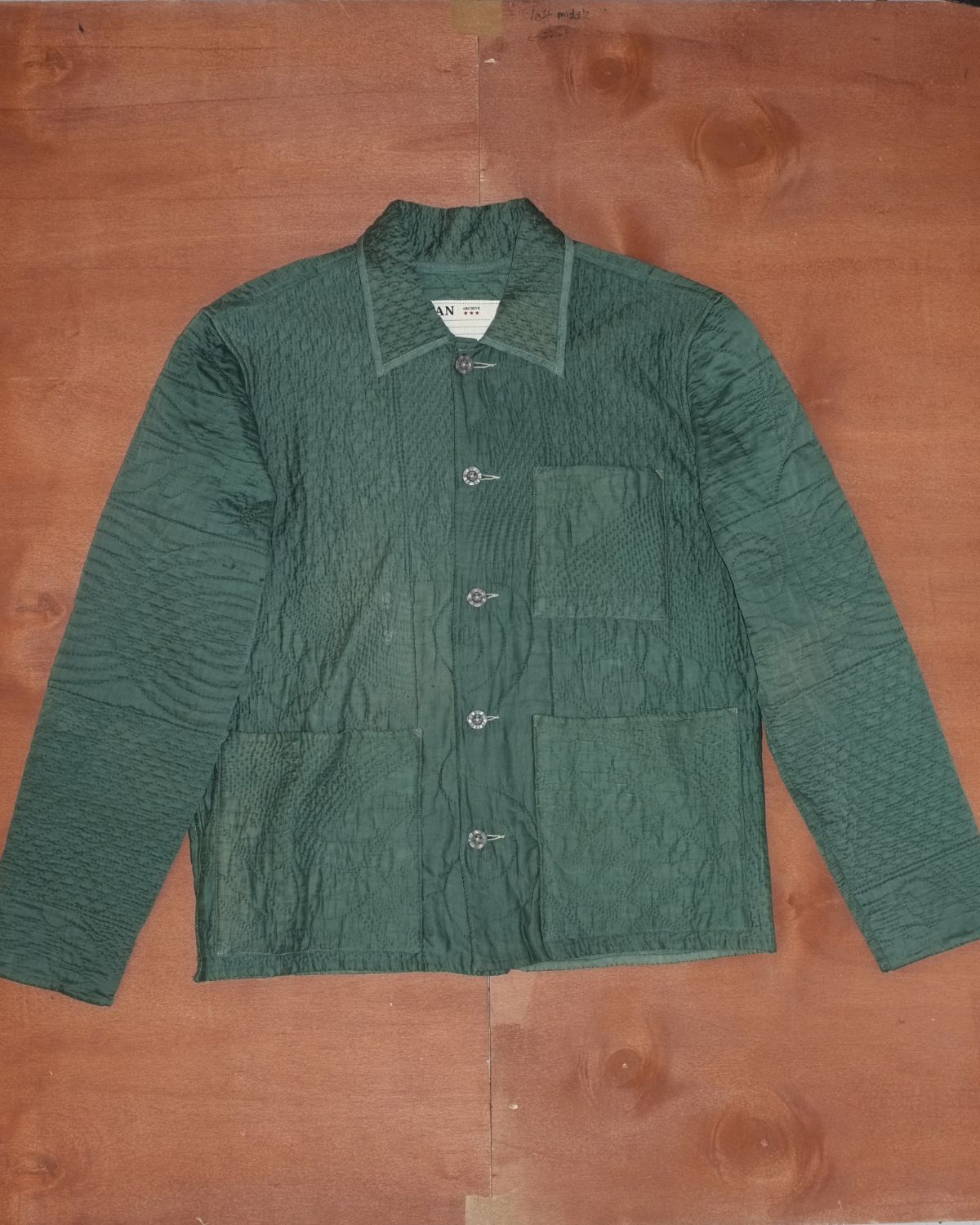 Wholecloth Quilt Jacket - M