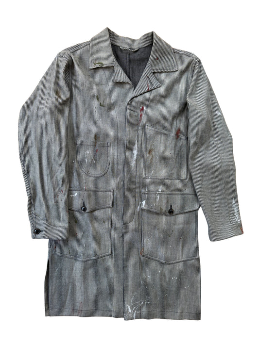 Railroad Stripe Painters Jacket (M/L)