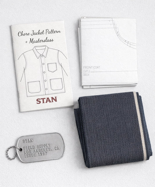STAN Chore Jacket Pattern + Masterclass