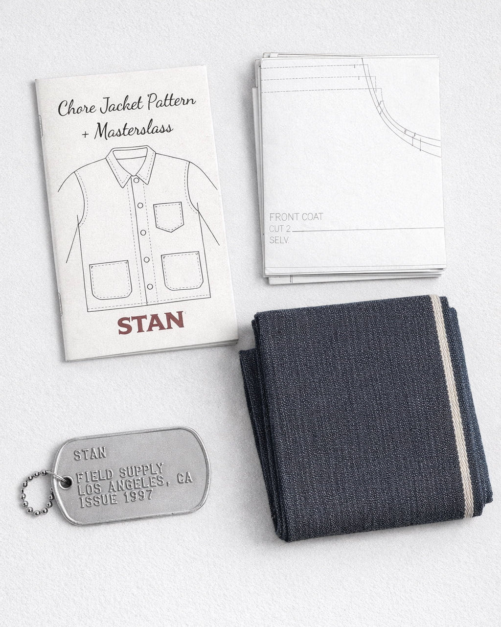 STAN Chore Jacket Pattern + Masterclass