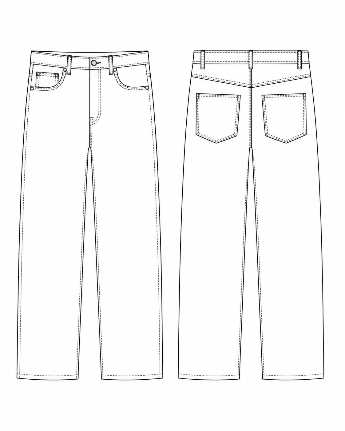 STAN Five-Pocket Jeans Pattern + Masterclass