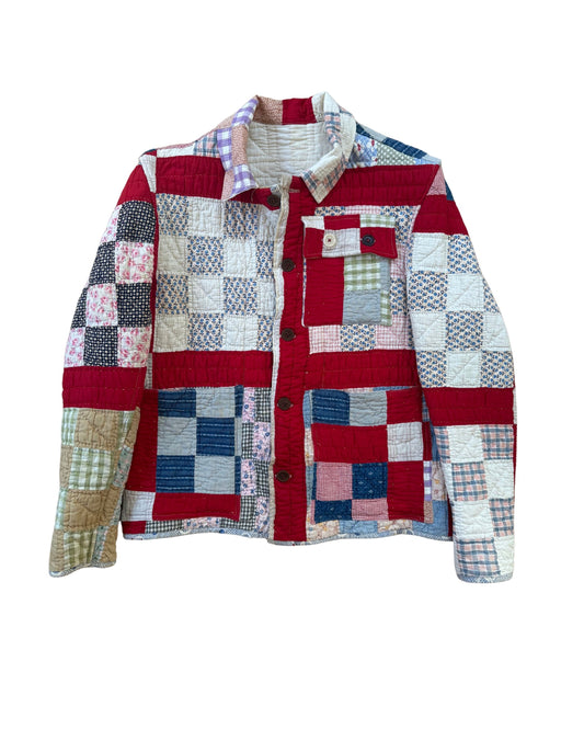 9-Patch Quilt Jacket (S/M)