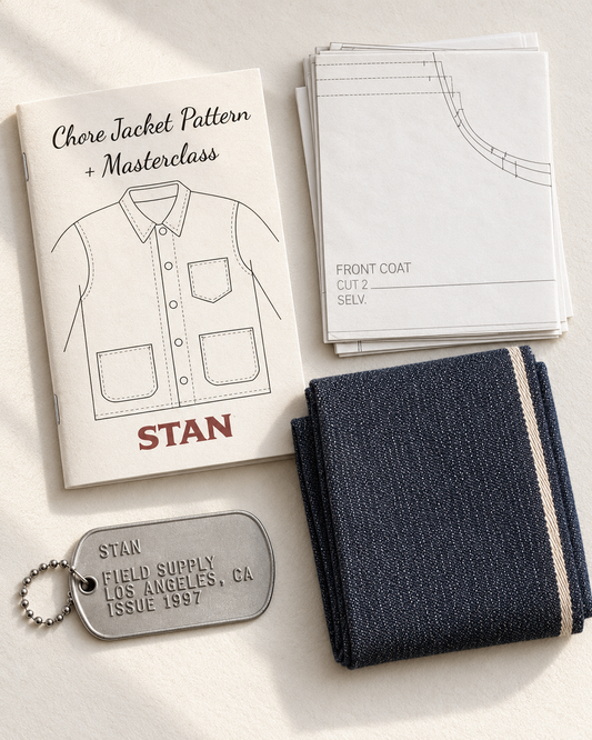STAN Chore Jacket Pattern + Masterclass