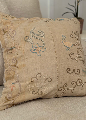 Suzani Throw Pillow
