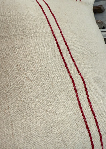 French Linen Throw Pillow No.2