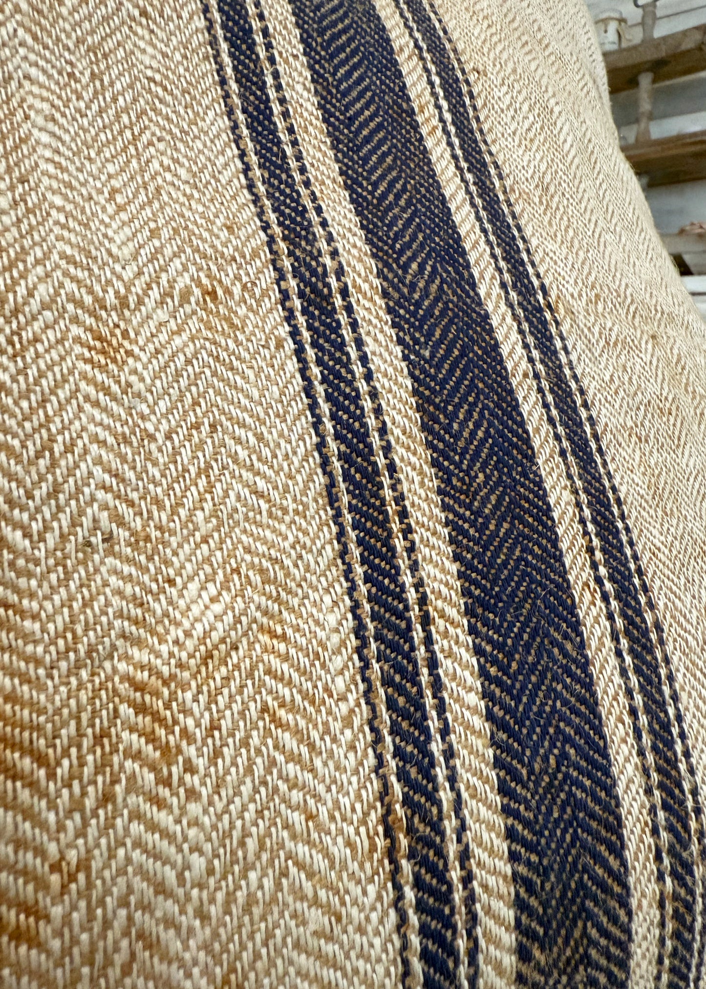 German Linen Throw Pillow