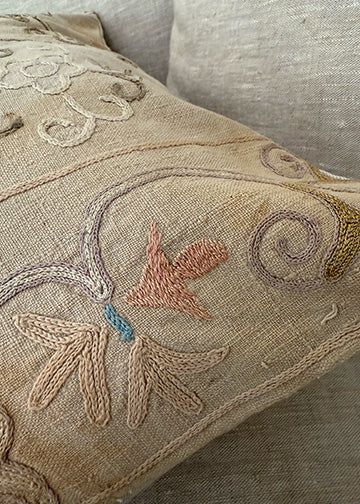 Suzani Throw Pillow